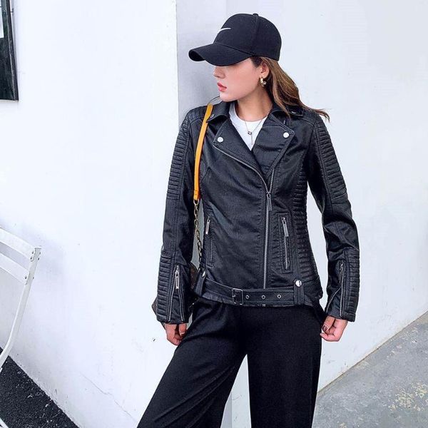 women's jackets j.del'or pu knight jacket cycling zipper style quilted carriage slim fitting water scrubbing, Black;brown
women's jackets j.del'or pu knight jacket cycling zipper style quilted carriage slim fitting water scrubbing, Black;brown