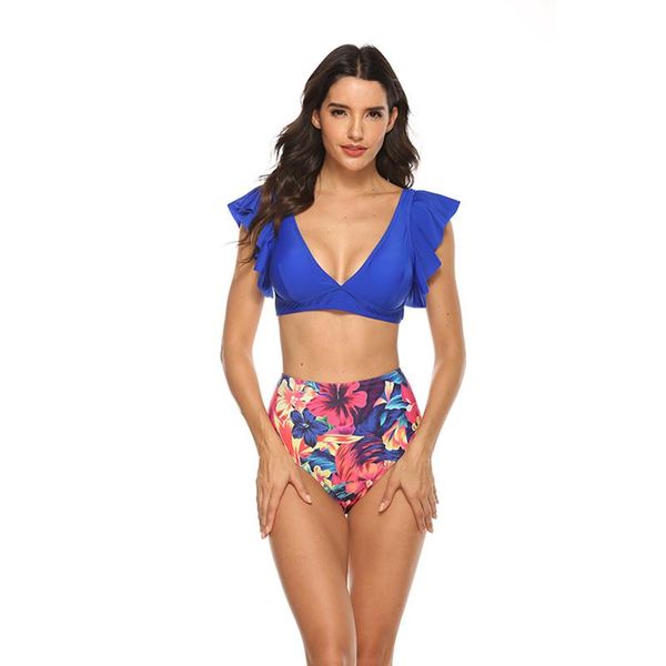 one-piece suits swimwear women tankini ruffle bikinis 2021 mujer high waist swimsuit floral print bathing suit bikini set biquini femme
one-piece suits swimwear women tankini ruffle bikinis 2021 mujer high waist swimsuit floral print bathing suit bikini set biquini femme