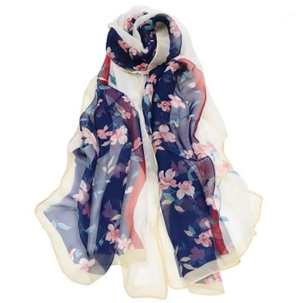 scarves women chiffon scarf gradient color flower print silk summer georgette beach sunscreen shawl wraps foulard hijab n47, Blue;gray
scarves women chiffon scarf gradient color flower print silk summer georgette beach sunscreen shawl wraps foulard hijab n47, Blue;gray