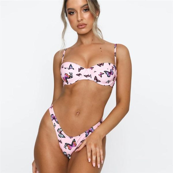 women's swimwear swimsuit women 2021 design bikini sets fashion ladies floral print 2 pieces, White;black
women's swimwear swimsuit women 2021 design bikini sets fashion ladies floral print 2 pieces, White;black