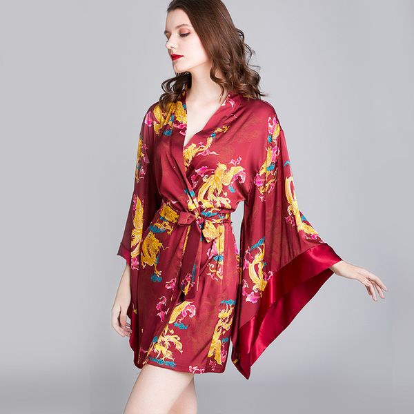 rayon sleepwear lady print dragon phoenix kimono bathrobe gown nightgown clothes nightwear intimate lingerie homewear, Black;red
rayon sleepwear lady print dragon phoenix kimono bathrobe gown nightgown clothes nightwear intimate lingerie homewear, Black;red
