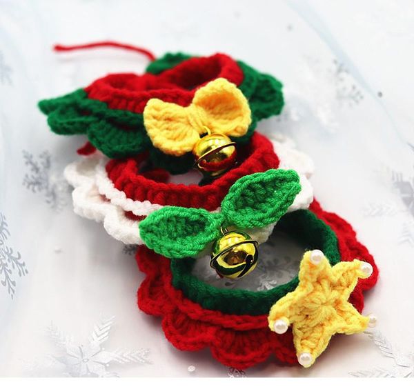 christmas cat dog collar sweet bell necklace floral woolen pet scarf neck strap for small medium dogs apparel
christmas cat dog collar sweet bell necklace floral woolen pet scarf neck strap for small medium dogs apparel