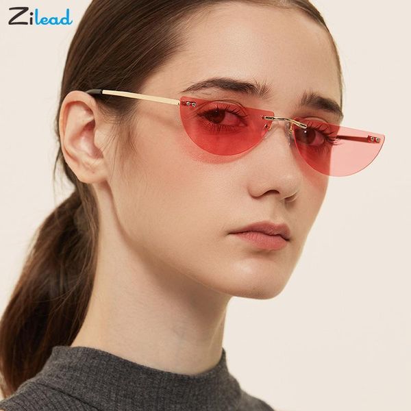 sunglasses zilead half-frame moon color fashion metal ultralight women&men shading eyewear pink semicircle gafas de sol, White;black
sunglasses zilead half-frame moon color fashion metal ultralight women&men shading eyewear pink semicircle gafas de sol, White;black