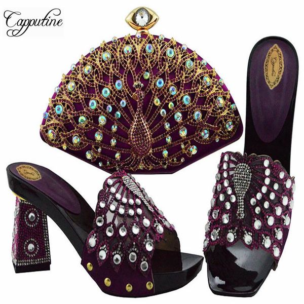 capputine 2021 fashion african woman shoes and pretty purse to match set for party italian style high heels bag dress, Black
capputine 2021 fashion african woman shoes and pretty purse to match set for party italian style high heels bag dress, Black