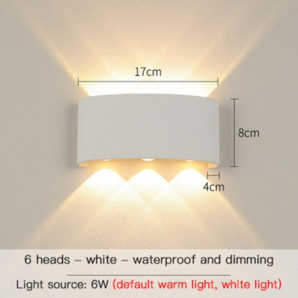 wall lamp led aluminium light 8w lights indoor up/down home living room bedroom stairs lightin
wall lamp led aluminium light 8w lights indoor up/down home living room bedroom stairs lightin