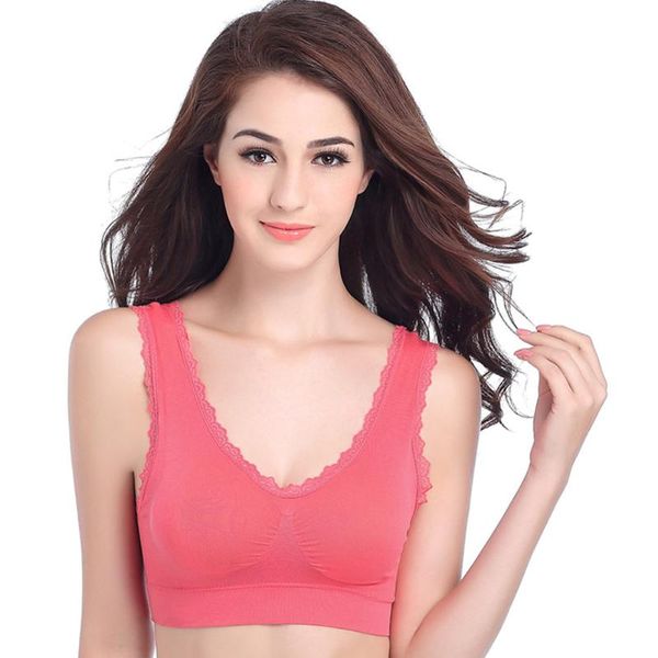 gym clothing design women summer lace -proof breathable sports bra running yoga fitness underwear 7 colors to choose, White;black
gym clothing design women summer lace -proof breathable sports bra running yoga fitness underwear 7 colors to choose, White;black