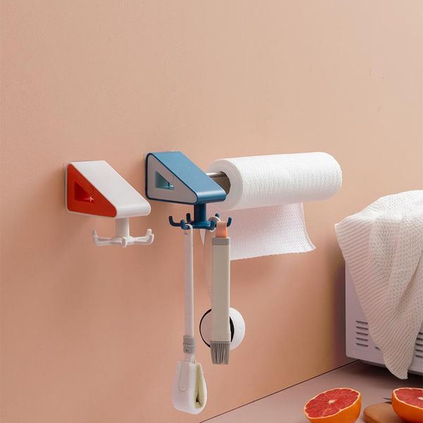 kitchen drilling-rotatable 6 hooks creative multifunctional utensils storage rack rag plastic wrap shelf hook & rails
kitchen drilling-rotatable 6 hooks creative multifunctional utensils storage rack rag plastic wrap shelf hook & rails