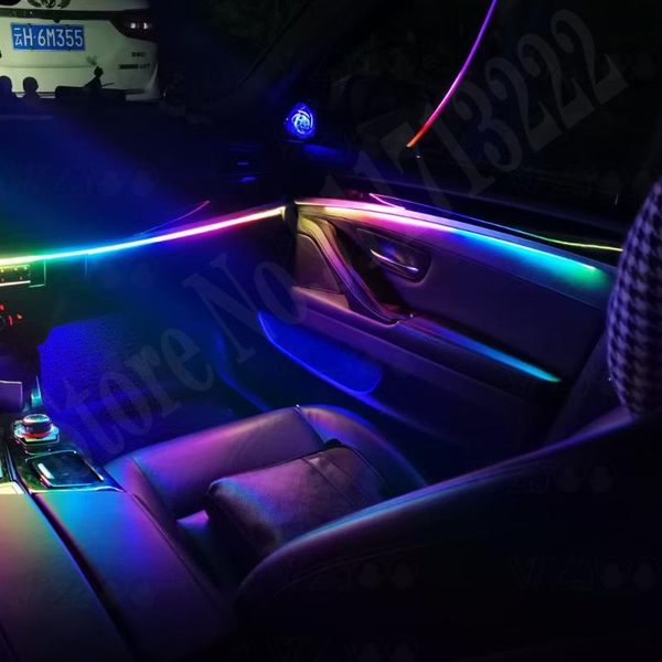 interior&external lights 64 color car ambient lamp for 5 series flow dynamic led atmosphere strip light decorative bar
interior&external lights 64 color car ambient lamp for 5 series flow dynamic led atmosphere strip light decorative bar