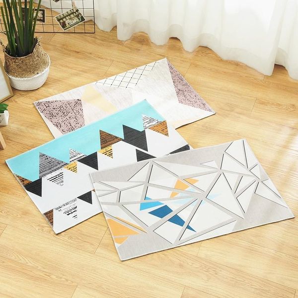 door mat small carpet simple geometric floor bathroom non-slip living room bedroom porch home decoration carpets
door mat small carpet simple geometric floor bathroom non-slip living room bedroom porch home decoration carpets