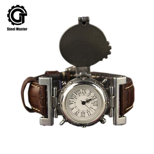 wristwatches steampunk men mechanical business alloy women vintage brown leather automatic watches sport digital watch, Slivery;brown
wristwatches steampunk men mechanical business alloy women vintage brown leather automatic watches sport digital watch, Slivery;brown