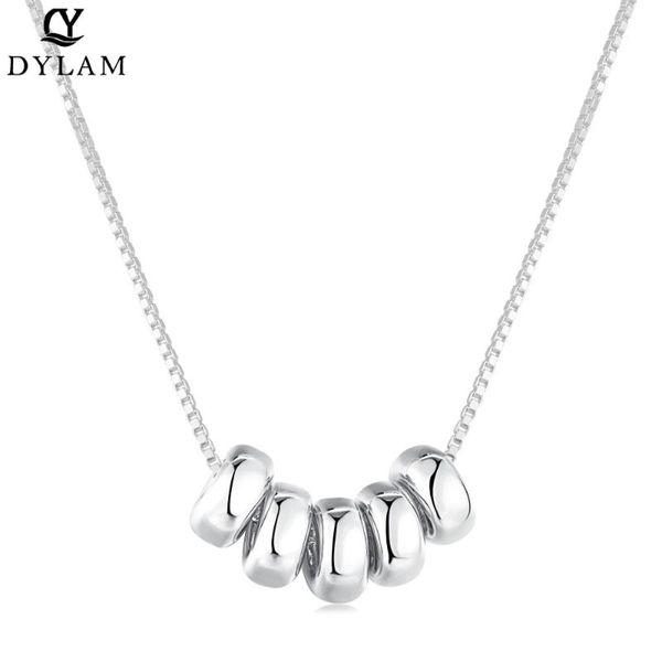 chains dylam 925 real sterling silver beads pendant necklace simple design with 18k gold chain for women fine jewelry gift
chains dylam 925 real sterling silver beads pendant necklace simple design with 18k gold chain for women fine jewelry gift
