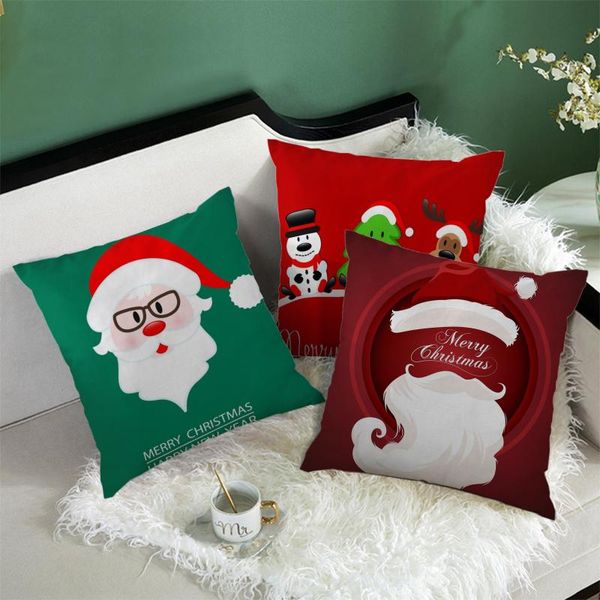 cushion/decorative pillow nanacoba cushion cover home decor merry christmas red santa claus elk year party decoration throw case for sofa 45
cushion/decorative pillow nanacoba cushion cover home decor merry christmas red santa claus elk year party decoration throw case for sofa 45