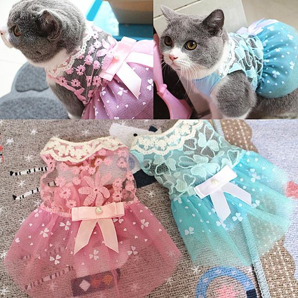 cat costumes summer pet clothes lovely dress lace wedding skirts small dresses spring clothing for pets party costume 12b28q
cat costumes summer pet clothes lovely dress lace wedding skirts small dresses spring clothing for pets party costume 12b28q