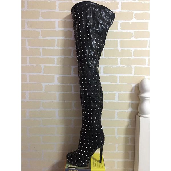 boots high-heeled boots with round toe black at night club women's shoes i'm size five-15 jomg
boots high-heeled boots with round toe black at night club women's shoes i'm size five-15 jomg