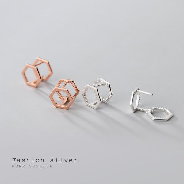 hoop & huggie real 925 sterling silver earrings for women teen girls hexagon geometric korean trendy earings fashion jewelry 2021, Golden;silver
hoop & huggie real 925 sterling silver earrings for women teen girls hexagon geometric korean trendy earings fashion jewelry 2021, Golden;silver