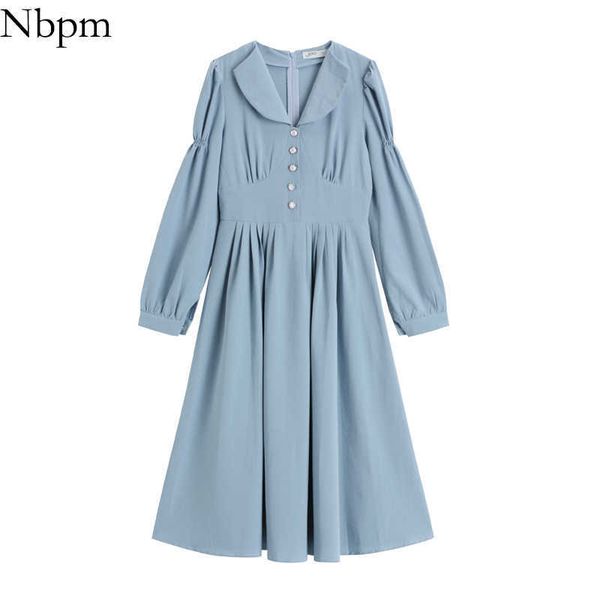 nbpm women chic fashion with blue peter pan collar women's dress sweet chic gentle elegant long sleeve high waist party 210529, Black;gray
nbpm women chic fashion with blue peter pan collar women's dress sweet chic gentle elegant long sleeve high waist party 210529, Black;gray
