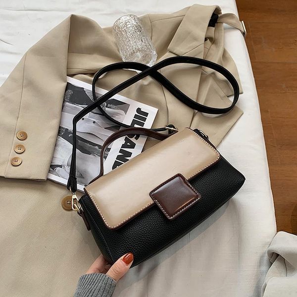 evening bags contrast color square tote bag 2021 fashion pu leather women's designer handbag small shoulder messenger
evening bags contrast color square tote bag 2021 fashion pu leather women's designer handbag small shoulder messenger