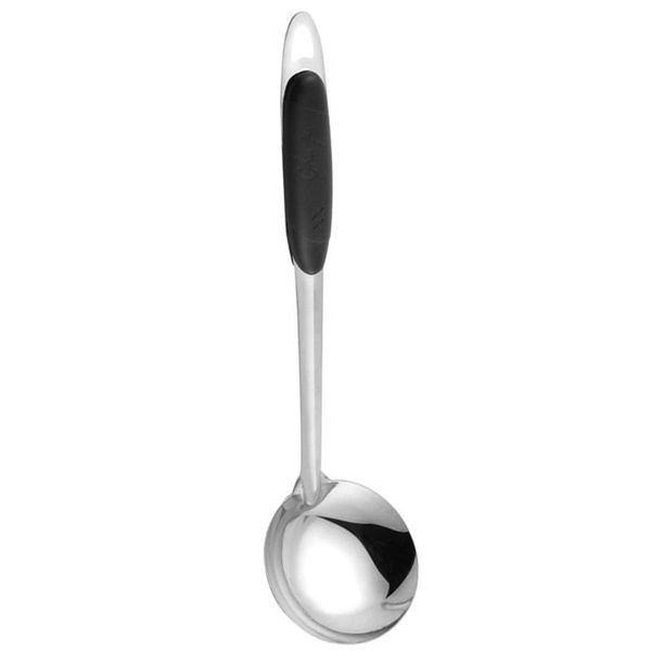 spoons stainless steel hangable pot soup spoon household long handle thicken metal for home restaurant (black spoon)
spoons stainless steel hangable pot soup spoon household long handle thicken metal for home restaurant (black spoon)