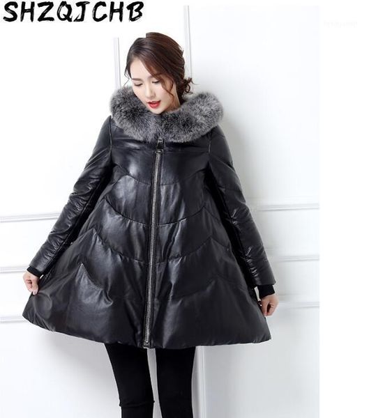 geniune leather jacket women sheepskin fur collar down coat winter autumn warm plus size fd117 mf517 women's & faux, Black
geniune leather jacket women sheepskin fur collar down coat winter autumn warm plus size fd117 mf517 women's & faux, Black