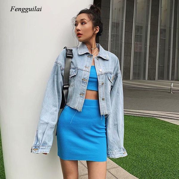 women's jackets spring and autumn style european american retro washed loose short denim jacket women street fashion casual, Black;brown
women's jackets spring and autumn style european american retro washed loose short denim jacket women street fashion casual, Black;brown