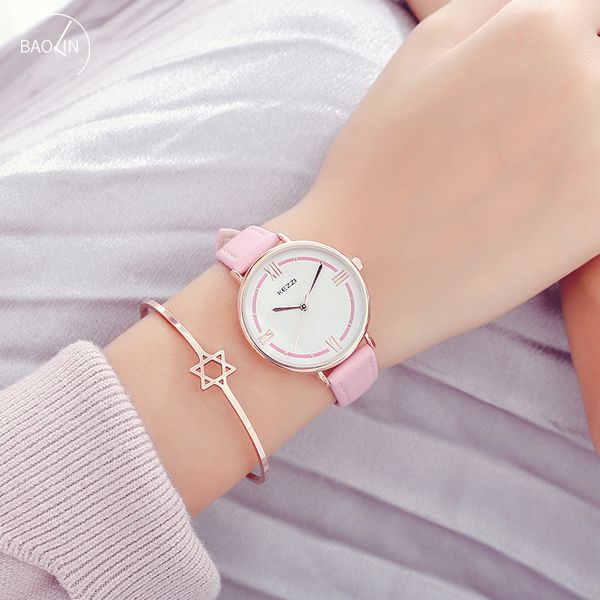 kezzi kezi leisure fashion versatile girls' candy belt quartz watches women, Slivery;brown
kezzi kezi leisure fashion versatile girls' candy belt quartz watches women, Slivery;brown
