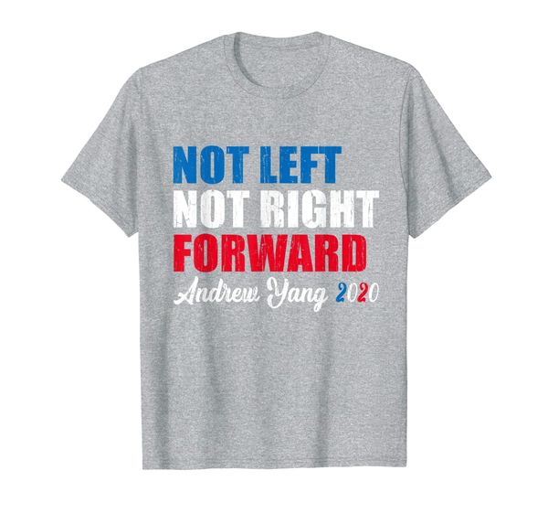 andrew yang for president 2020 gifts for men women t-shirt, White;black