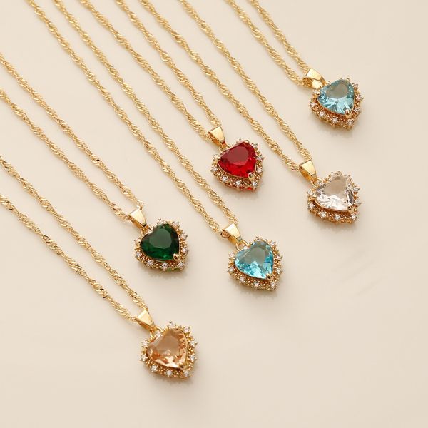 factory wholesale jewelry full of zircon love necklace female personality creative clavicle chain niche necklace n779 party gift
factory wholesale jewelry full of zircon love necklace female personality creative clavicle chain niche necklace n779 party gift