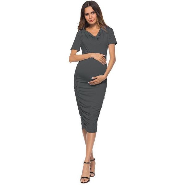 maternity dresses pregnancy summer dress for pregnant women short sleeve v-neck sheathy pleated clothes women's casual, White
maternity dresses pregnancy summer dress for pregnant women short sleeve v-neck sheathy pleated clothes women's casual, White