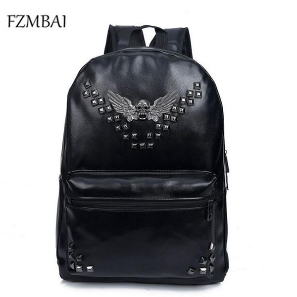 backpack fzmbai backpacks arrival rivet design pu leather preppy style school bag fashion women/men 2color
backpack fzmbai backpacks arrival rivet design pu leather preppy style school bag fashion women/men 2color