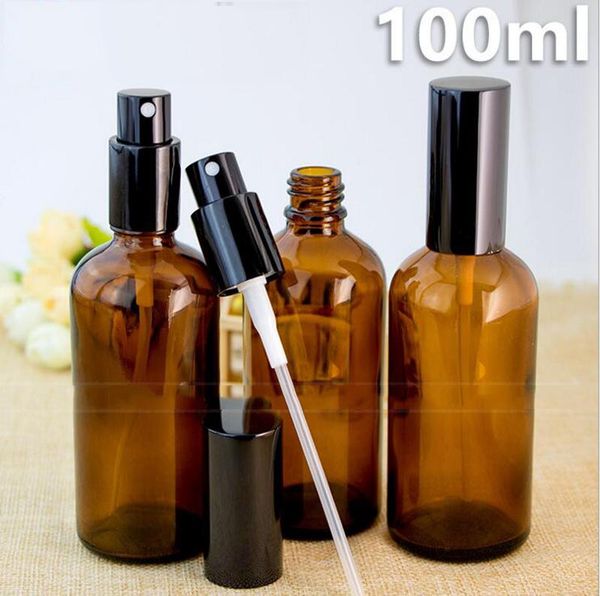 storage bottles & jars empty portable essential oil glass refillable bottle 100ml perfume spray with gold and black cap for travel
storage bottles & jars empty portable essential oil glass refillable bottle 100ml perfume spray with gold and black cap for travel