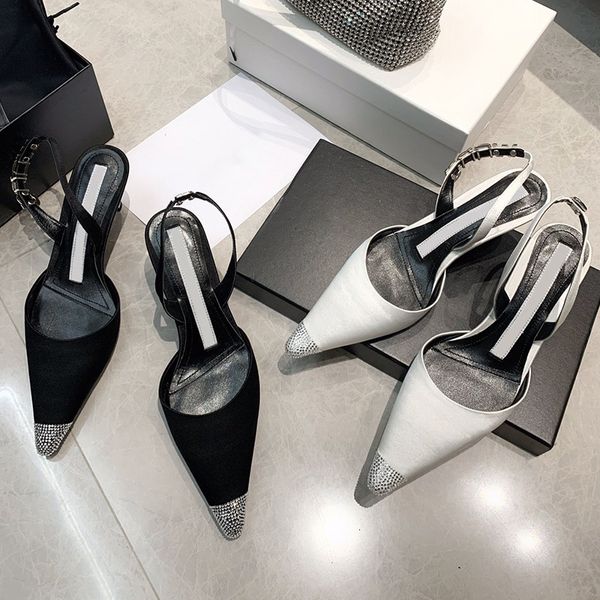 luxury dress shoes king high heel's early spring alphabet pointed sandals fashion temperament one word belt baotou single sho, Black
luxury dress shoes king high heel's early spring alphabet pointed sandals fashion temperament one word belt baotou single sho, Black