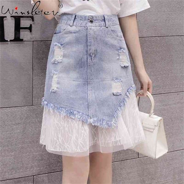 s-5xl plus size women skirt summer holes partchwork faldas ladies mini skirts cute girl lace saia feminina b03220b 210421, Black
s-5xl plus size women skirt summer holes partchwork faldas ladies mini skirts cute girl lace saia feminina b03220b 210421, Black
