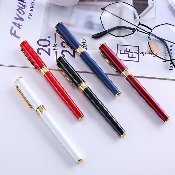 ballpoint pens metal gel pen multicolor classic student business office signature stationery, Blue;orange
ballpoint pens metal gel pen multicolor classic student business office signature stationery, Blue;orange