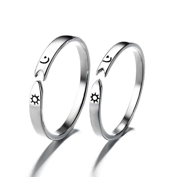 wedding rings korea simple couple sun moon adjustable ring fashion women's anniversary arrow jewelry gift for romantic valentine, Slivery;golden
wedding rings korea simple couple sun moon adjustable ring fashion women's anniversary arrow jewelry gift for romantic valentine, Slivery;golden