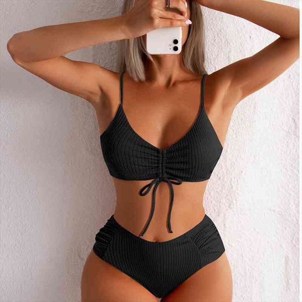 coobbu high waist swimsuit for girls push up bikini ribbed womens swimwear 2022 yellow biquini brazilian bathing suit beachwear, White;black
coobbu high waist swimsuit for girls push up bikini ribbed womens swimwear 2022 yellow biquini brazilian bathing suit beachwear, White;black