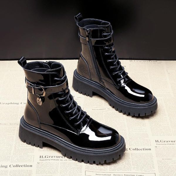 boots winter ankle for women platform soft leather comfortable mid heels fashion black round toe
boots winter ankle for women platform soft leather comfortable mid heels fashion black round toe