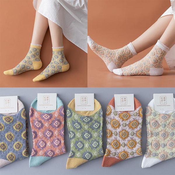 spring and summer products japanese sweet retro lace thin section breathable ladies cotton tube socks candy color printing & hosiery, Black;white
spring and summer products japanese sweet retro lace thin section breathable ladies cotton tube socks candy color printing & hosiery, Black;white