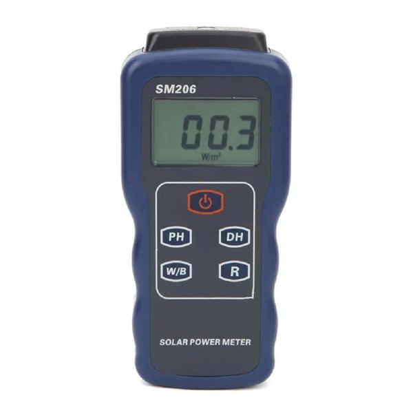 sm206 high precision solar power meter light data hold and peak for radiation glass intensity
sm206 high precision solar power meter light data hold and peak for radiation glass intensity