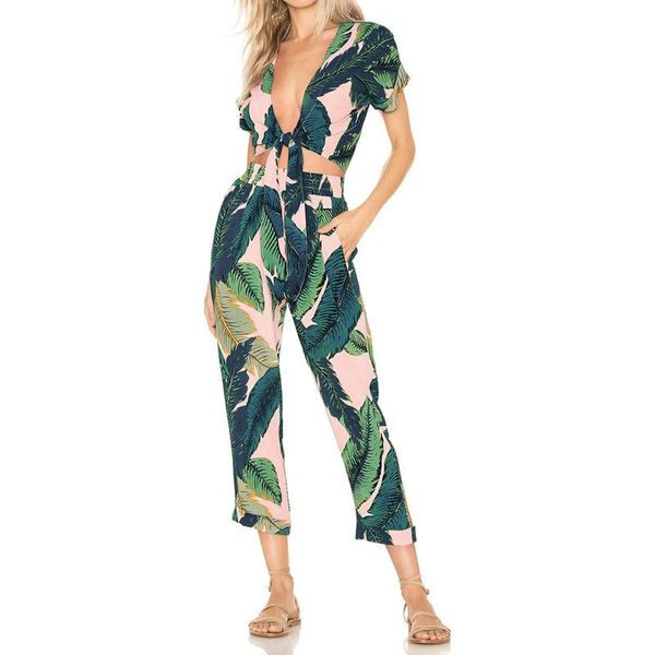 women's jumpsuits & rompers floral print female bow tie bodysuits women casual wide leg jumpsuit 2021 polysut overalls ladies, Black;white
women's jumpsuits & rompers floral print female bow tie bodysuits women casual wide leg jumpsuit 2021 polysut overalls ladies, Black;white