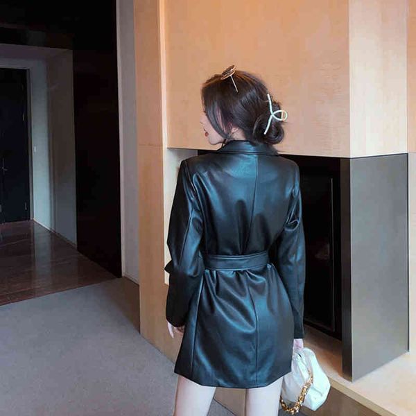 women's jackets jaqueta de couro feminina, irmã fara primavera , gola virada para baixo, longo, slim com cinto, casaco feminino es, Black;brown
women's jackets jaqueta de couro feminina, irmã fara primavera , gola virada para baixo, longo, slim com cinto, casaco feminino es, Black;brown