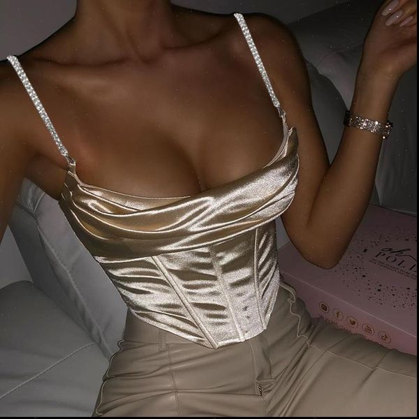 dgirl crystal diamante cropped bustier womens camis stacked satin with full lined women club wear outfits corset, White
dgirl crystal diamante cropped bustier womens camis stacked satin with full lined women club wear outfits corset, White