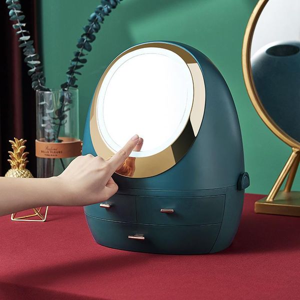make up organizer, cosmetic storage box with led mirror,jewlery accessories holder facial mask/cream/, arrival boxes & bins
make up organizer, cosmetic storage box with led mirror,jewlery accessories holder facial mask/cream/, arrival boxes & bins