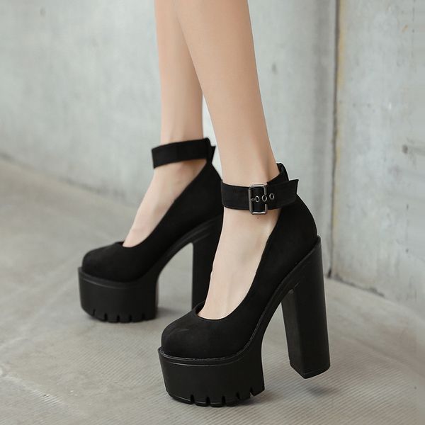 dress shoes ltarta high heel platform women's waterproof belt buckle low-cut round toe sandals jxq-677-3 p5nc, Black
dress shoes ltarta high heel platform women's waterproof belt buckle low-cut round toe sandals jxq-677-3 p5nc, Black