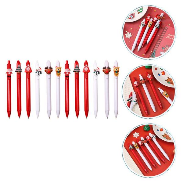 stud 12 pcs lovely christmas gel pens practical marker writing (assorted color), Golden;silver
stud 12 pcs lovely christmas gel pens practical marker writing (assorted color), Golden;silver