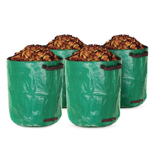 planters & pots 272l/300l/500l large capacity heavy duty garden waste bag durable reusable waterproof pp yard leaf grass container sto
planters & pots 272l/300l/500l large capacity heavy duty garden waste bag durable reusable waterproof pp yard leaf grass container sto