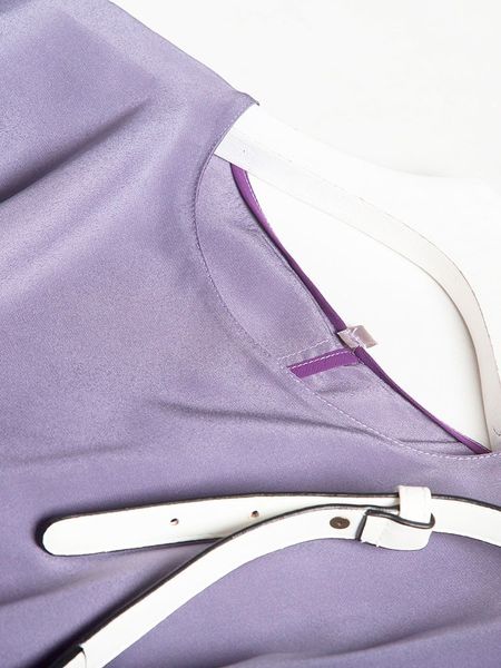 dress silk autumn 2021 women's waist shows thin purple temperament shirt skirt, Black;gray 
dress silk autumn 2021 women's waist shows thin purple temperament shirt skirt, Black;gray