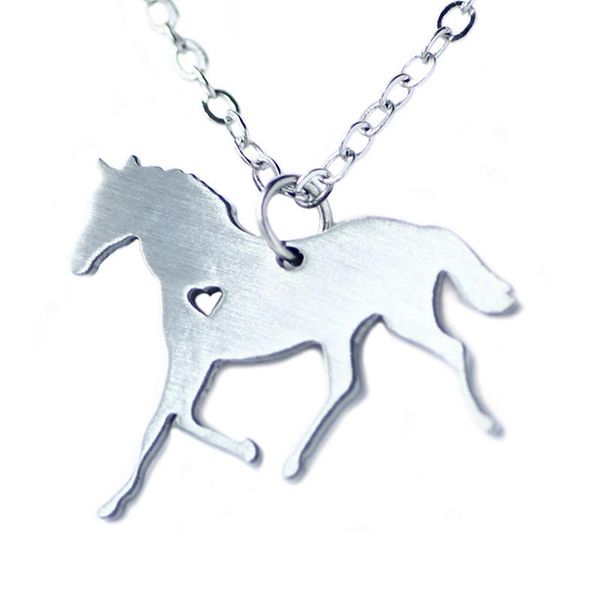 pendant necklaces punk stainless steel necklace europe and america simple creative horse animal necklcaes metal sweater chain women&men, Silver
pendant necklaces punk stainless steel necklace europe and america simple creative horse animal necklcaes metal sweater chain women&men, Silver