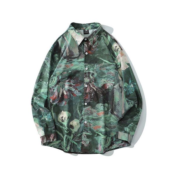 men's casual shirts chinese-style male shirt, shirt with flowers and comfortable cartoon for spring autumn squo, White;black
men's casual shirts chinese-style male shirt, shirt with flowers and comfortable cartoon for spring autumn squo, White;black