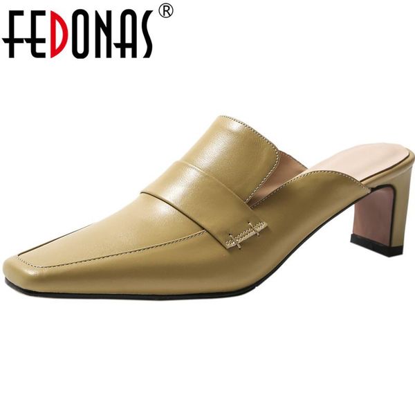 fashion high heels pumps for women 2021 spring summer mules genuine leather party basic shoes woman dress, Black
fashion high heels pumps for women 2021 spring summer mules genuine leather party basic shoes woman dress, Black