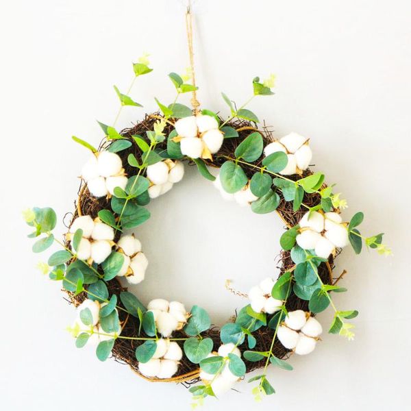 decorative flowers & wreaths 15" door wreath real cotton home decoration wedding decor rattan handmade decorations
decorative flowers & wreaths 15" door wreath real cotton home decoration wedding decor rattan handmade decorations